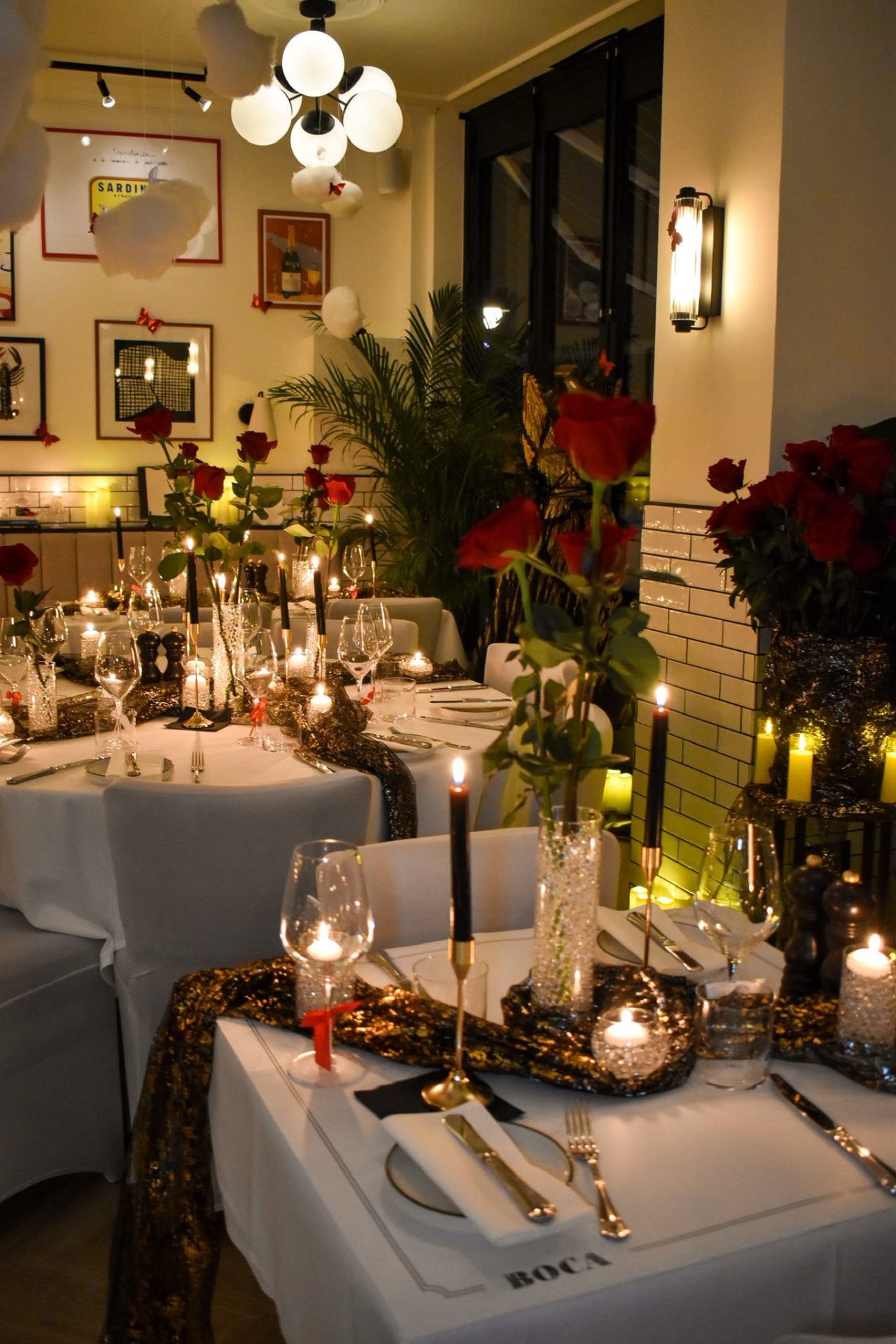 Private event decoration by Scarlett Experiences